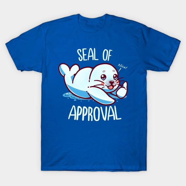 Cute Seal of Approval T-Shirt by TechraNova